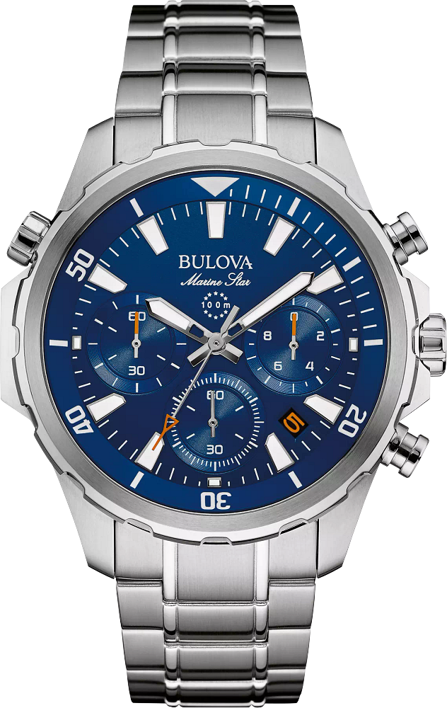 96B256 Marine Star Chronograph Men Watch